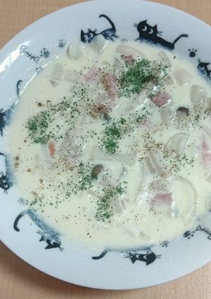 しめじクリームシチュー-レシピのメイン写真