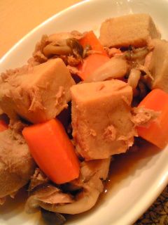 高野豆腐のツナ煮-レシピのメイン写真