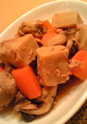 高野豆腐のツナ煮-レシピのメイン写真