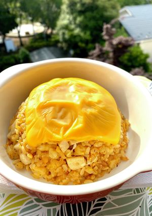チーズON炒飯！-レシピのメイン写真