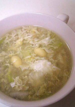 大豆と✿セロリの✿ガーリック✿スープ-レシピのメイン写真