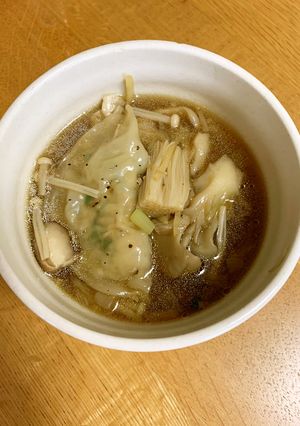 きのこと餃子の中華スープ-レシピのメイン写真