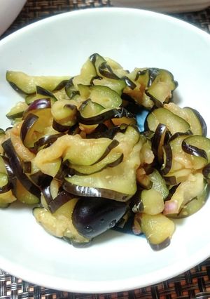■箸休めに簡単浅漬け☆茄子のわさポン漬け-レシピのメイン写真