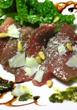 牛肉のタリアータバジル＆バルサミコソース-レシピのメイン写真