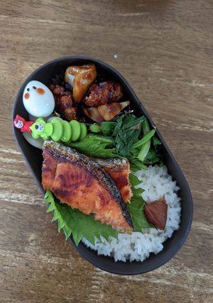 JK☆豚肉とれんこんの黒酢炒め弁当♪-レシピのメイン写真