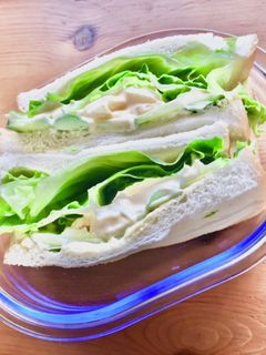 レタスたまごサンド-レシピのメイン写真