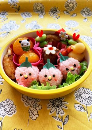 年少　いちごちゃん　お弁当-レシピのメイン写真