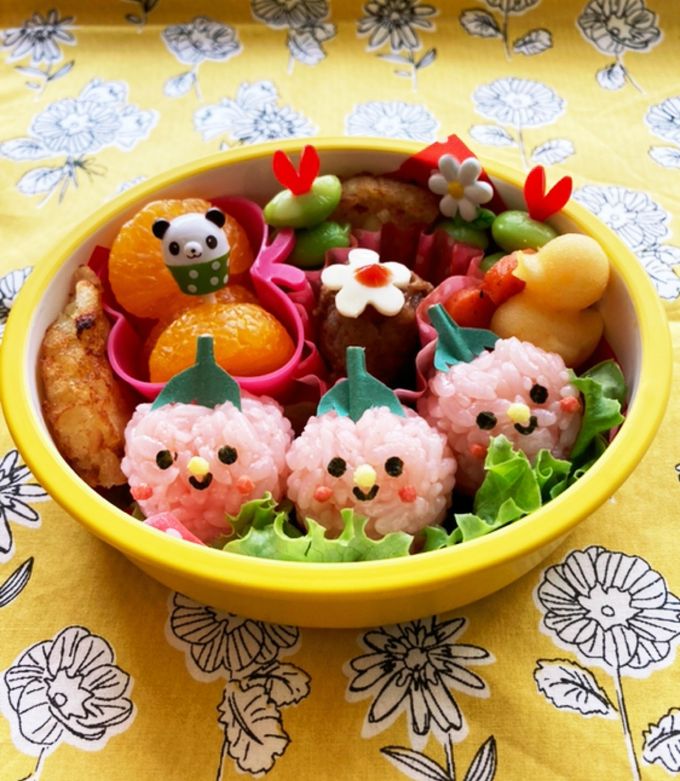 年少 いちごちゃん お弁当 by hime 【クックパッド】 簡単おいしい