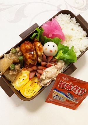高校生娘のお弁当2022.06.21-レシピのメイン写真