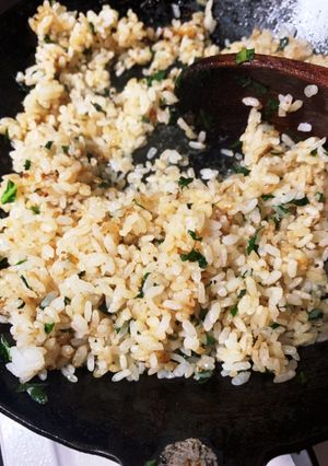 しそ大量消費　しそ炒飯-レシピのメイン写真