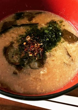 長芋の味噌汁-レシピのメイン写真