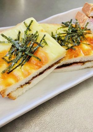 海苔チーぱん-レシピのメイン写真