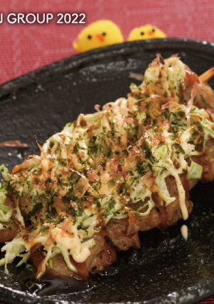 簡単♪お好み焼き風焼き鳥-レシピのメイン写真