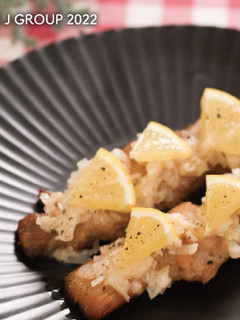 ねぎ塩黒胡椒レモンの焼き鳥-レシピのメイン写真