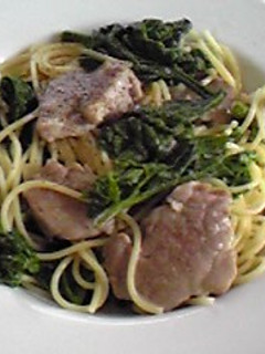塩豚とほうれん草のクリームパスタ-レシピのメイン写真