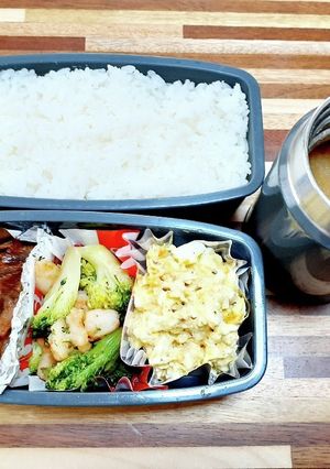 高校生男子お弁当22年6月21日-レシピのメイン写真