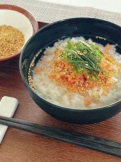 鮭の冷やしごま茶漬け-レシピのメイン写真