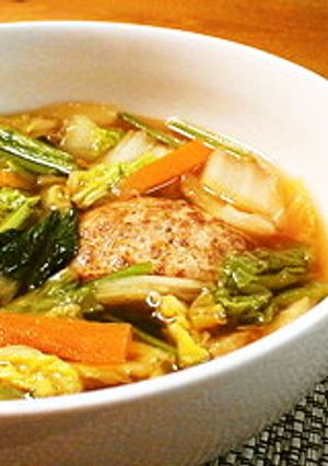 *白菜と肉団子のスープ*-レシピのメイン写真