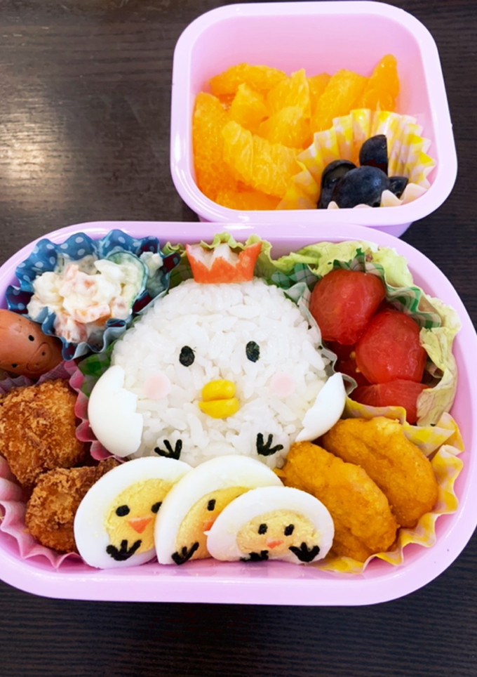 にわとり&ひよこキャラ弁☆幼稚園用☆2歳-レシピのメイン写真
