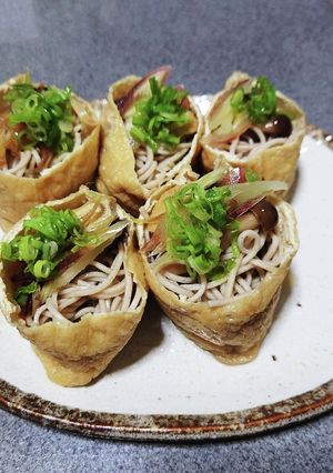 ひと口きつねそば-レシピのメイン写真
