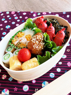 ソー星人弁当-レシピのメイン写真