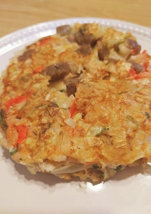 罪悪感ゼロ！100カロリーお好み焼き-レシピのメイン写真