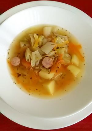 さっぱり　梅干しを使った簡単野菜スープ-レシピのメイン写真
