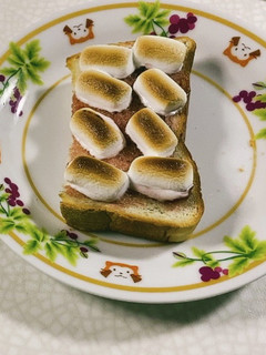 ジャムとマシュマロのトースト -レシピのメイン写真