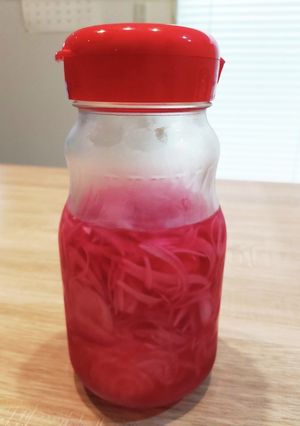 紫玉ねぎの酢漬け-レシピのメイン写真