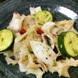 コリコリ!はなびらたけとヒイカの塩炒め