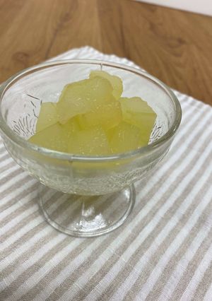 冬瓜のコンポート　ハニーシークワーサー味-レシピのメイン写真