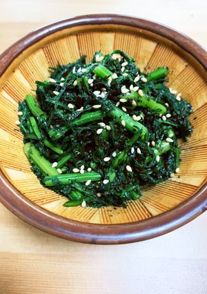 春菊の胡麻和え-レシピのメイン写真