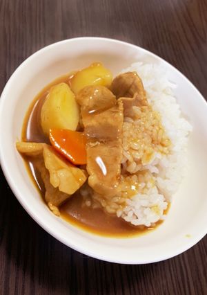 手抜きカレー-レシピのメイン写真