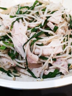 味付き豚トロの野菜炒め-レシピのメイン写真