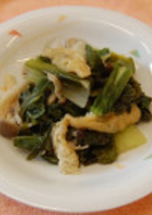 青菜としめじのピリ辛煮-レシピのメイン写真