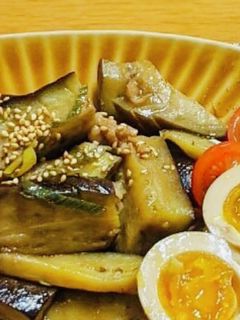 ナスと豚肉の中華炒め-レシピのメイン写真