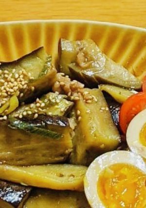 ナスと豚肉の中華炒め-レシピのメイン写真