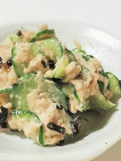 塩昆布が◎きゅうりとツナのマヨネーズ和え-レシピのメイン写真