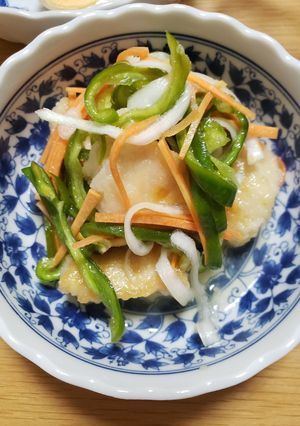 鶏むね肉の南蛮漬け-レシピのメイン写真