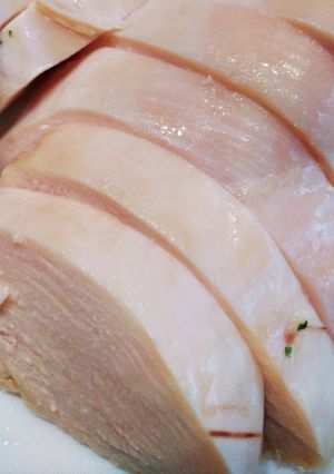 鶏ハム〜セロリの葉っぱ救済編〜-レシピのメイン写真