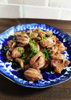食感抜群!砂ずり炒め-レシピのメイン写真