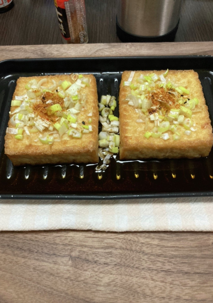 酒のつまみに！簡単厚揚げトースター焼き-レシピのメイン写真