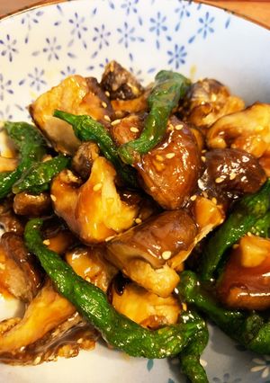 椎茸の甘辛和え！-レシピのメイン写真