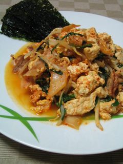 豆腐のキムチ炒め-レシピのメイン写真