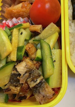 穴キュー弁当-レシピのメイン写真