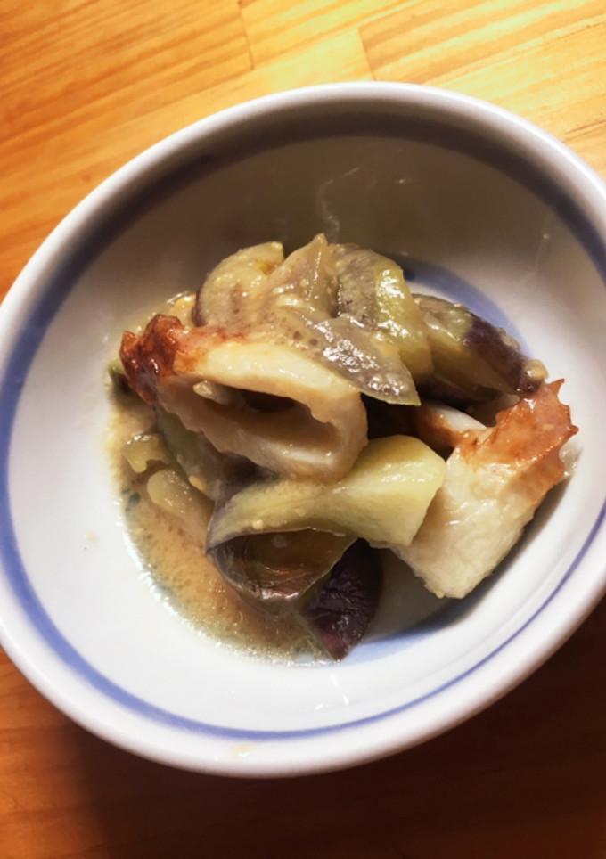 ちくわとなすの甘味噌炒め-レシピのメイン写真