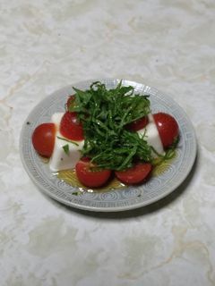 和風カプレーゼ-レシピのメイン写真
