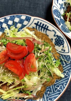 生姜焼きサラダ-レシピのメイン写真