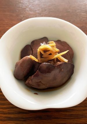簡単照り照り臭くない肝煮-レシピのメイン写真