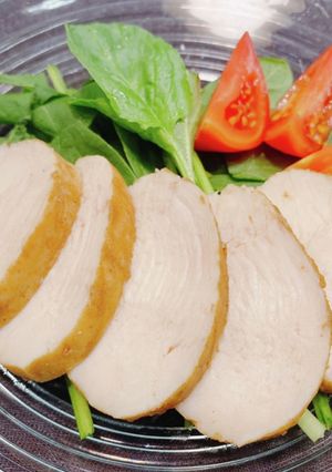 宗田だし鶏ハム-レシピのメイン写真